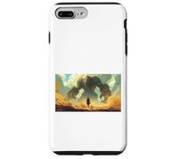 Carcasa para iPhone 7 Plus/8 Plus David vs Goliat: Joven Pastor se enfrenta a un Guerrero Gigante