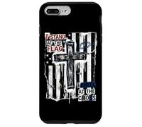 Carcasa para iPhone 7 Plus/8 Plus De pie en la Bandera me arrodillé en la Cruz