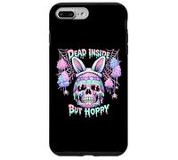 Carcasa para iPhone 7 Plus/8 Plus Dead Inside But Hoppy Skull Bunny Pastel Goth Easter