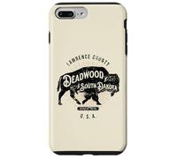 Carcasa para iPhone 7 Plus/8 Plus Deadwood South Dakota USA - Recuerdo de diseño de Bisonte Envejecido