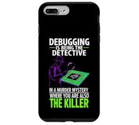 Carcasa para iPhone 7 Plus/8 Plus Debugging Is Being The Detective Programmer Code