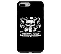 Carcasa para iPhone 7 Plus/8 Plus Declaración de mentalidad humorística introvertida de Persona Anti Gente