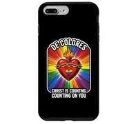 Carcasa para iPhone 7 Plus/8 Plus DeColores Cursillo Rainbow Gallo Católico