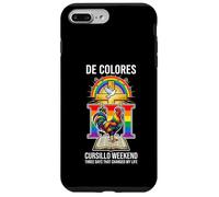 Carcasa para iPhone 7 Plus/8 Plus DeColores Cursillo Rainbow Gallo Católico