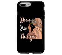 Carcasa para iPhone 7 Plus/8 Plus Deen Over Dunya Strong Muslimah Hijab Mujer Musulmana islámica