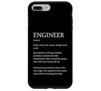 Carcasa para iPhone 7 Plus/8 Plus Definición de Ingeniero Divertido Diccionario sarcástico