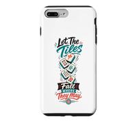 Carcasa para iPhone 7 Plus/8 Plus Deja Que los Azulejos caigan Donde Pueden Mahjong Tile Game Player