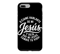 Carcasa para iPhone 7 Plus/8 Plus Dejame Hablarte De Mi Jesus Cristiano Español Cristianos