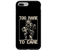 Carcasa para iPhone 7 Plus/8 Plus Demasiado Raro para Cuidar Extraterrestre Gracioso Bigfoot Grunge Vintage Disco