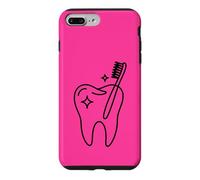 Carcasa para iPhone 7 Plus/8 Plus Dentista Oficina Cepillo De Dientes Higienista Dental