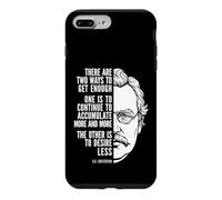 Carcasa para iPhone 7 Plus/8 Plus Desire Less Cita G.K. Chesterton Filosofía Sabiduría