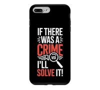 Carcasa para iPhone 7 Plus/8 Plus Detective Diciendo Que si hubo un Crimen, lo resolveré