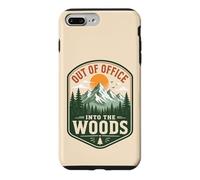 Carcasa para iPhone 7 Plus/8 Plus Detox introvertido Digital Fuera de la Oficina en el Bosque