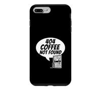 Carcasa para iPhone 7 Plus/8 Plus Developer Sysadmin Tech 404 Coffee Not Found Error