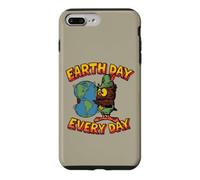 Carcasa para iPhone 7 Plus/8 Plus Día de la Tierra de Woody Owl ¡Todos los días, Planet Hugger, regala un comino!