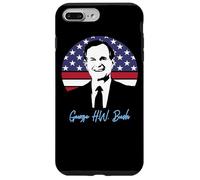 Carcasa para iPhone 7 Plus/8 Plus Día del Presidente George H.W. Bush 41er Presidente 1989-1993