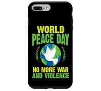 Carcasa para iPhone 7 Plus/8 Plus Día Mundial de la Paz No más Guerra y Violencia Paz