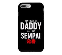 Carcasa para iPhone 7 Plus/8 Plus Dicho Gracioso No llames a papá Llame Sempai