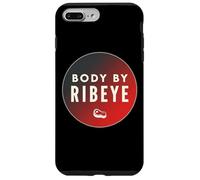 Carcasa para iPhone 7 Plus/8 Plus Dieta carnívora Body by Ribeye, cetogénica, carnívora, Gimnasio