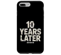 Carcasa para iPhone 7 Plus/8 Plus Diez años después, Divertida Fiesta de cumpleaños de 10 años