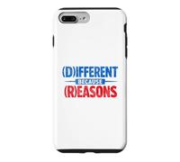 Carcasa para iPhone 7 Plus/8 Plus Diferente Porque Razones Divertida sátira política