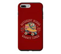 Carcasa para iPhone 7 Plus/8 Plus Different Minds Groovy Times - Patines Retro para TDAH y Autismo