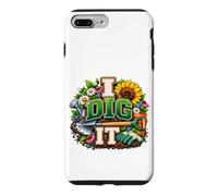 Carcasa para iPhone 7 Plus/8 Plus Dig It Divertido Jardín de Flores Humor Jardín