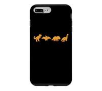Carcasa para iPhone 7 Plus/8 Plus Dino Nuggets - Lindo T-Rex Divertido alimento Dinosaurio Nuggets de Pollo