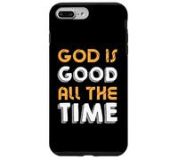 Carcasa para iPhone 7 Plus/8 Plus Dios es Bueno Todo el Tiempo - Fe Cristiana inspiradora