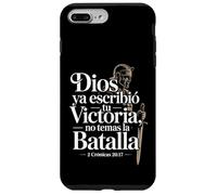 Carcasa para iPhone 7 Plus/8 Plus Dios ha Escrito tu Victoria 2 Crónicas 20:17 Español