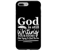 Carcasa para iPhone 7 Plus/8 Plus Dios Sigue escribiendo tu Historia Humor Cristiano Divertido
