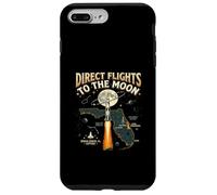 Carcasa para iPhone 7 Plus/8 Plus Direct Flights to The Moon Florida Space Coast Retro
