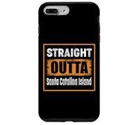 Carcasa para iPhone 7 Plus/8 Plus Directamente Fuera de Santa Catalina Island California USA Humor