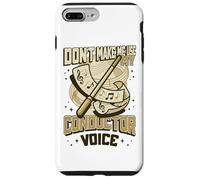 Carcasa para iPhone 7 Plus/8 Plus Director de música No me Hagas Usar mi Voz de Director