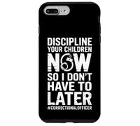 Carcasa para iPhone 7 Plus/8 Plus Disciplina Divertida Que Sus Hijos Dicen Oficial correccional
