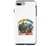 Carcasa para iPhone 7 Plus/8 Plus Diseño de Aventuras al Aire Libre I Belong Beyond City Limits