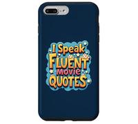 Carcasa para iPhone 7 Plus/8 Plus Diseño de Citas de películas I Speak Fluent