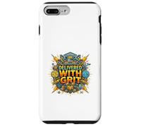 Carcasa para iPhone 7 Plus/8 Plus Diseño de Estilo de energía Industrial impulsada por la Fuerza Laboral