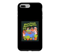 Carcasa para iPhone 7 Plus/8 Plus Diseño de Fiesta de jardín Donde los Amigos florecen Juntos