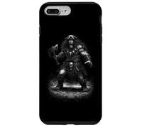 Carcasa para iPhone 7 Plus/8 Plus Diseño de Guerrero Calavera bárbara Vintage 90s Washout