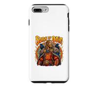 Carcasa para iPhone 7 Plus/8 Plus Diseño de mitología de Guerrero nórdico de Sons of Odin