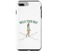 Carcasa para iPhone 7 Plus/8 Plus Diseño de motivación de Camino Personal Walk Your Way