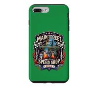 Carcasa para iPhone 7 Plus/8 Plus Diseño de Muscle Car Hotrod de Main Street Speed Shop USA