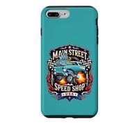 Carcasa para iPhone 7 Plus/8 Plus Diseño de Muscle Car Hotrod de Main Street Speed Shop USA