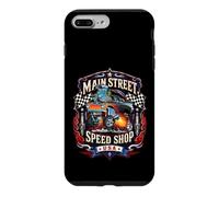 Carcasa para iPhone 7 Plus/8 Plus Diseño de Muscle Car Hotrod de Main Street Speed Shop USA