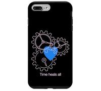 Carcasa para iPhone 7 Plus/8 Plus Diseño de neón Time Heals All Heart & Gear