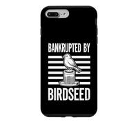 Carcasa para iPhone 7 Plus/8 Plus Diseño Divertido para Amantes de Las Mascotas en bancarrota de Birdseed