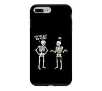 Carcasa para iPhone 7 Plus/8 Plus Diseño Divertido y Bonito de Did You Eat My Pizza Skeleton