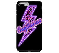 Carcasa para iPhone 7 Plus/8 Plus Diseño estético del Zodiaco con Forma de Trueno de Leopardo Sagitario