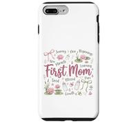 Carcasa para iPhone 7 Plus/8 Plus Diseño First Mom Blessed New Motherhood Mama